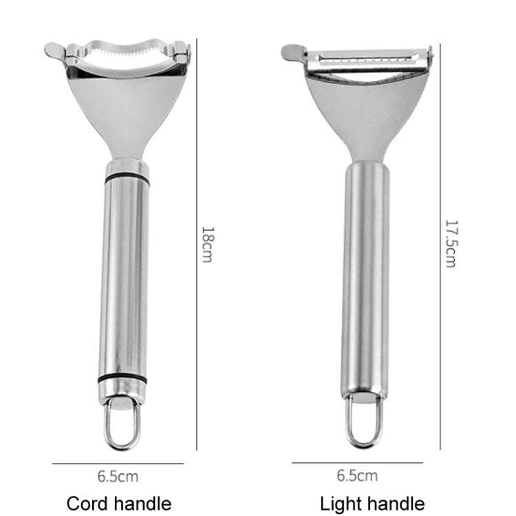 Stainless Steel Manual Corn Thresher Vegetable Peeler And Shaving Tool, Model: SJ-19 Light Handle...