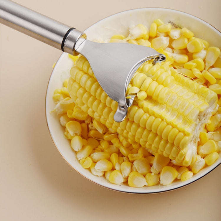Stainless Steel Manual Corn Thresher Vegetable Peeler And Shaving Tool, Model: SJ-19 Light Handle...