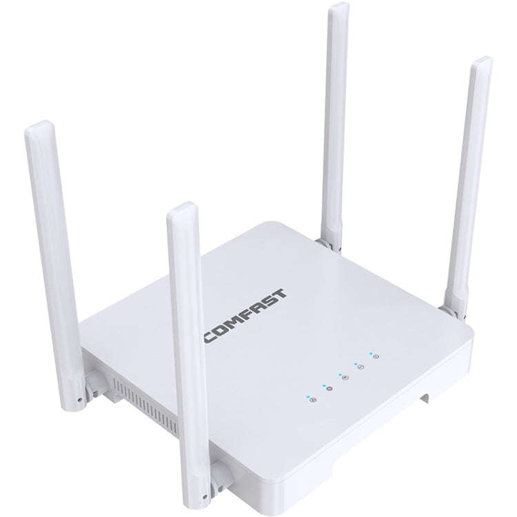 COMFAST CF-N1 V2  300Mbps WIFI4 Wireless Router With 1 Wan + 4 Lan RJ45 Ports,EU Plug