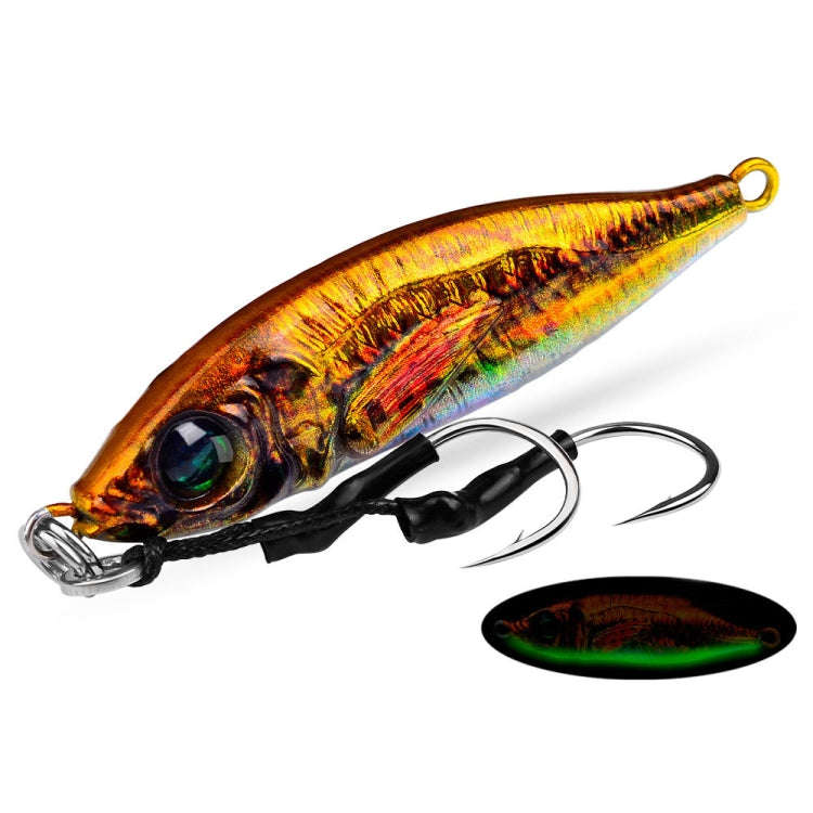 PROBEROS  LF136 Fishing Lure 3D Spray Painted Imitation Bait Long Casting Freshwater Fishing Warb...
