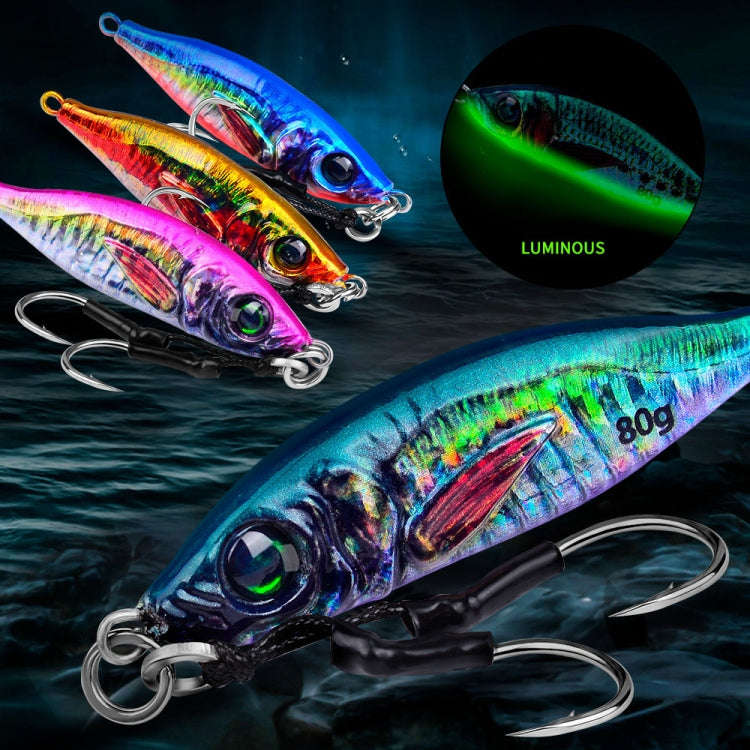 PROBEROS  LF136 Fishing Lure 3D Spray Painted Imitation Bait Long Casting Freshwater Fishing Warb...