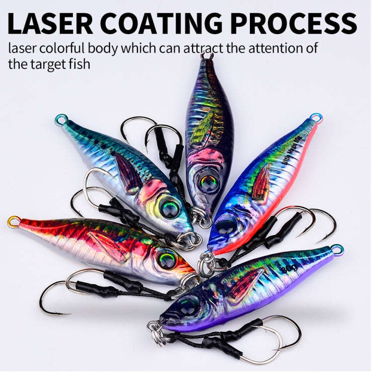 PROBEROS  LF136 Fishing Lure 3D Spray Painted Imitation Bait Long Casting Freshwater Fishing Warb...