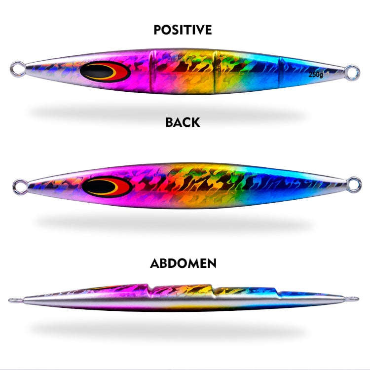 PROBEROS F125 Jogging Steelhead Deep Sea Boat Fishing Lure Rapid Sinking Sea Fishing Fake Bait, S...