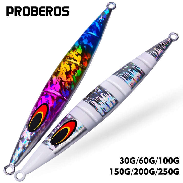 PROBEROS F125 Jogging Steelhead Deep Sea Boat Fishing Lure Rapid Sinking Sea Fishing Fake Bait, S...