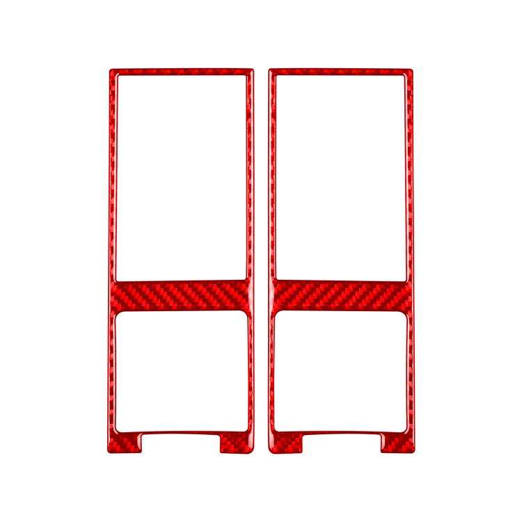 For Mercedes-Benz G-Class W463 2pcs /Set Both Sides Air Vent Decoration Stickers(Red)