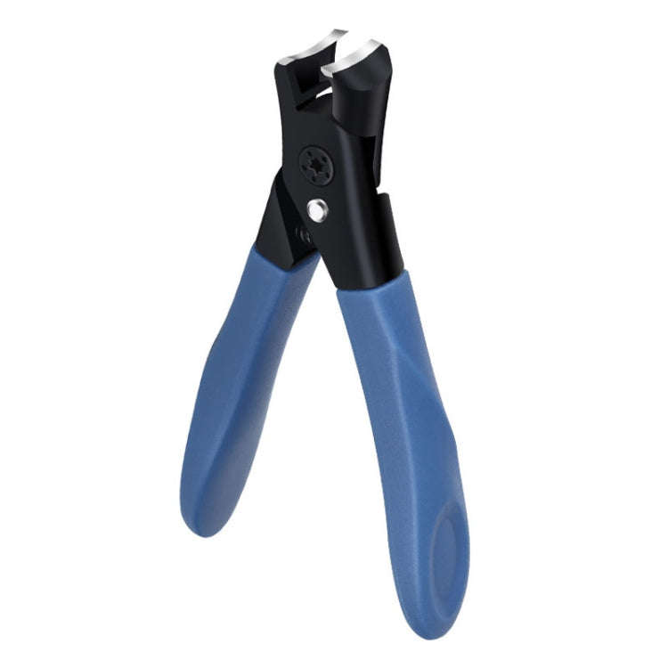 Large Opening For Thick And Hard Nail Clippers Anti-Splash Nail Scissors(Blue)
