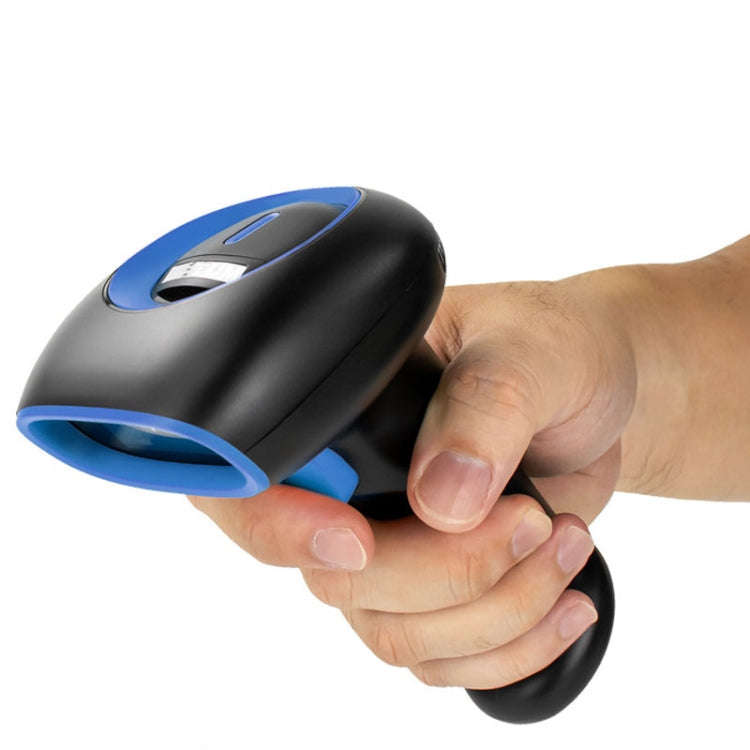 Supermarket Cashier Express Scanner Warehouse Handheld Barcode Scanning Device, Model: Wired Red ...