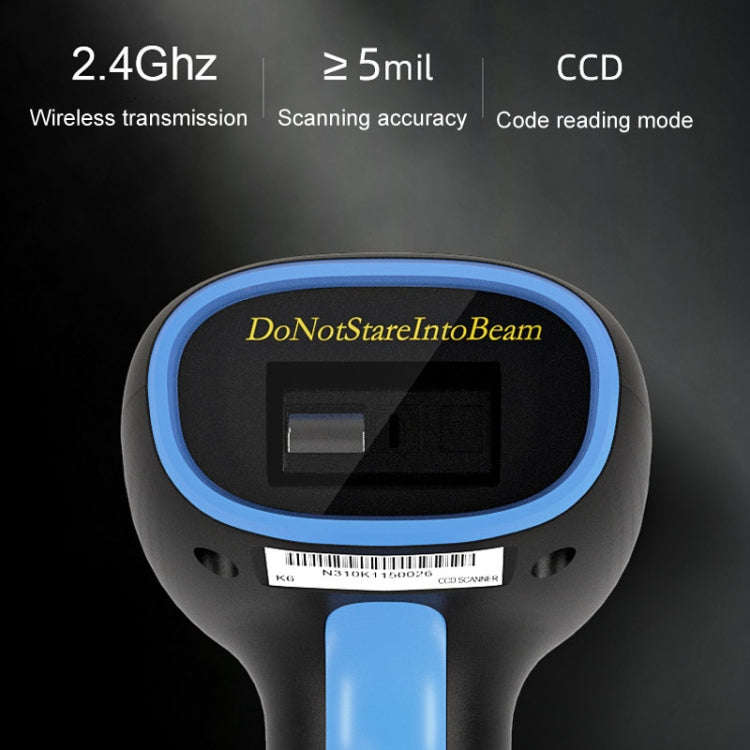 Supermarket Cashier Express Scanner Warehouse Handheld Barcode Scanning Device, Model: Wireless 2...