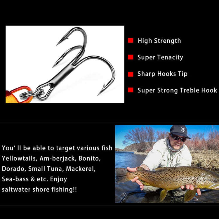PROBEROS LF128 Long Casting Lure Iron Plate Lead Fish Freshwater Sea Fishing Warp Bass Metal Sequ...