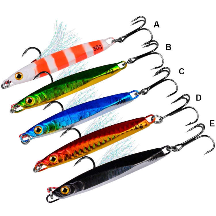 PROBEROS LF128 Long Casting Lure Iron Plate Lead Fish Freshwater Sea Fishing Warp Bass Metal Sequ...
