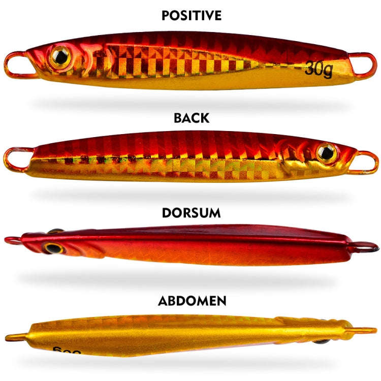 PROBEROS LF128 Long Casting Lure Iron Plate Lead Fish Freshwater Sea Fishing Warp Bass Metal Sequ...