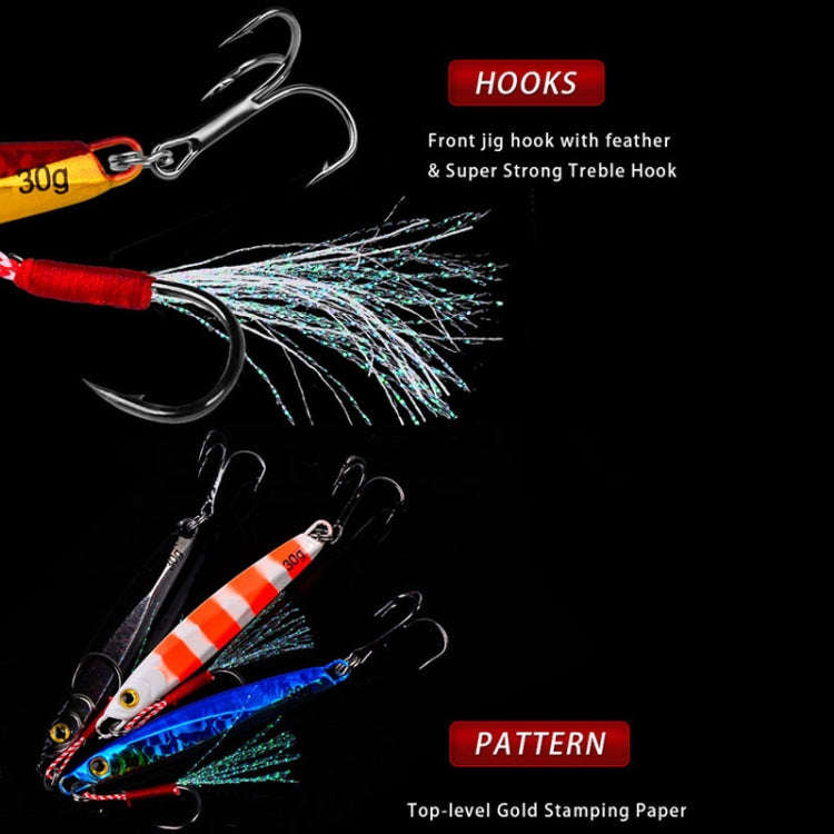 PROBEROS LF128 Long Casting Lure Iron Plate Lead Fish Freshwater Sea Fishing Warp Bass Metal Sequ...