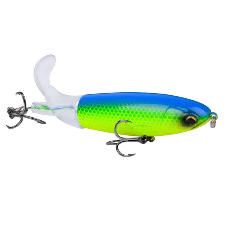 PROBEROS DW601 360 Degree Rotating Propeller Lures Topwater Tethered Tractor Floating Fake Fish B...