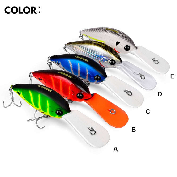 PROBEROS DW574 Bait Floating Rock Plastic Lure Small Fatty Fish Fake Bait Fishing Tackle, Size: 1...