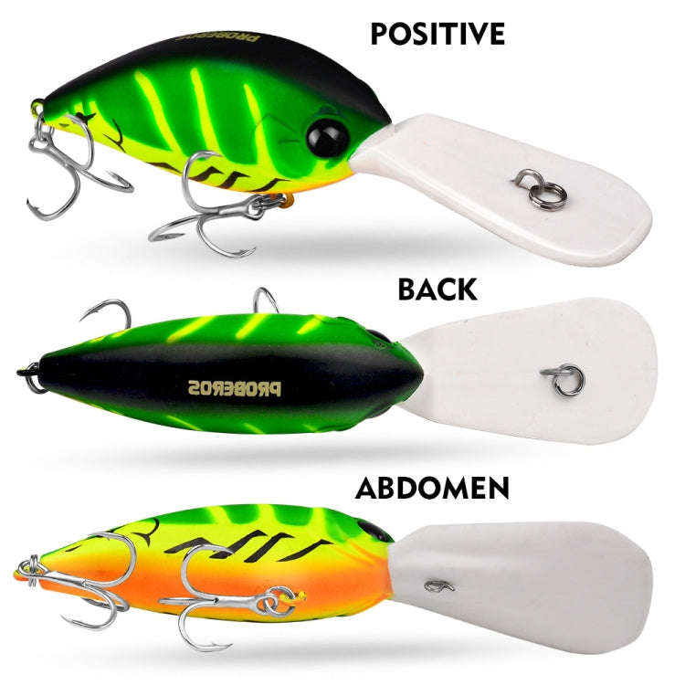 PROBEROS DW574 Bait Floating Rock Plastic Lure Small Fatty Fish Fake Bait Fishing Tackle, Size: 1...