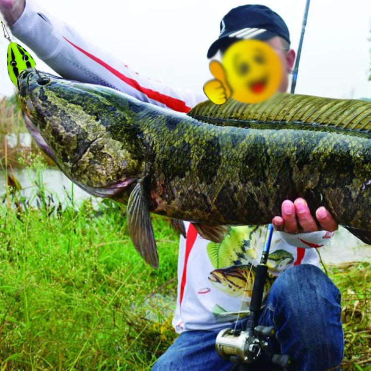 PROBEROS FR038 Simulation Thunderfrog Lure Fake Lure Blackfish Bait Converted Thunderfrog Soft Ba...