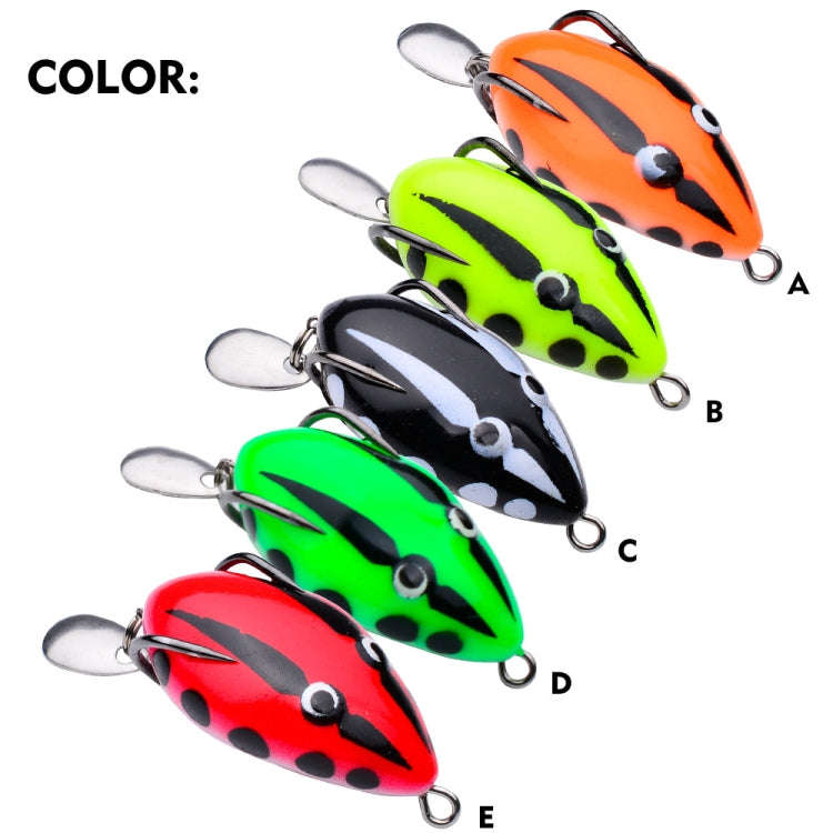 PROBEROS FR038 Simulation Thunderfrog Lure Fake Lure Blackfish Bait Converted Thunderfrog Soft Ba...