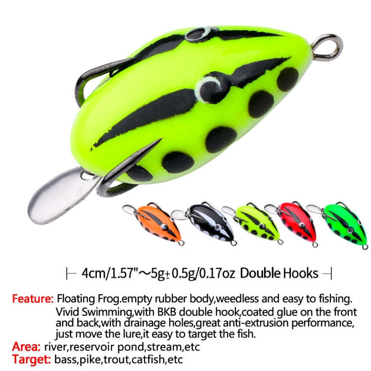 PROBEROS FR038 Simulation Thunderfrog Lure Fake Lure Blackfish Bait Converted Thunderfrog Soft Ba...