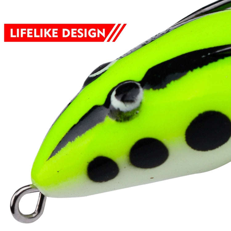 PROBEROS FR038 Simulation Thunderfrog Lure Fake Lure Blackfish Bait Converted Thunderfrog Soft Ba...