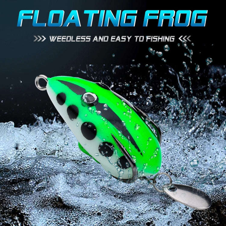 PROBEROS FR038 Simulation Thunderfrog Lure Fake Lure Blackfish Bait Converted Thunderfrog Soft Ba...