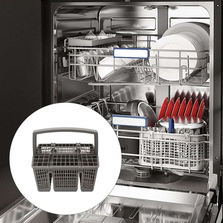For Siemens / Bosch / Neff Dishwasher Accessories Knife And Fork Storage And Organizing Basket