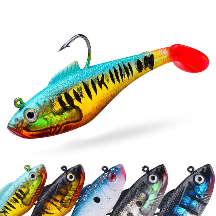 PROBEROS DW6085 Sea Bass Leadfish Soft Lure T-Tail Software Baits Sea Fishing Boat Fishing Bionic...