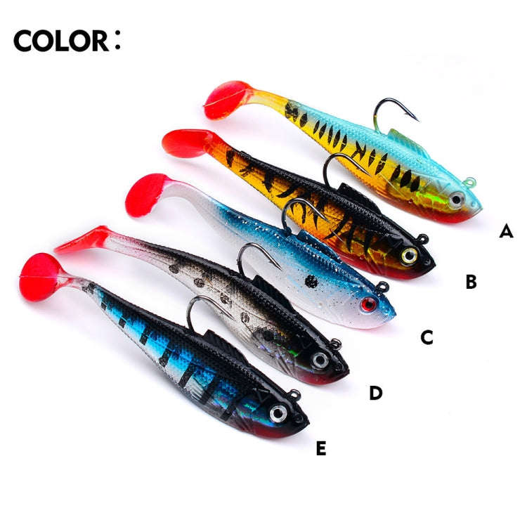 PROBEROS DW6085 Sea Bass Leadfish Soft Lure T-Tail Software Baits Sea Fishing Boat Fishing Bionic...
