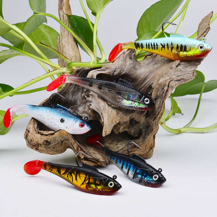 PROBEROS DW6085 Sea Bass Leadfish Soft Lure T-Tail Software Baits Sea Fishing Boat Fishing Bionic...