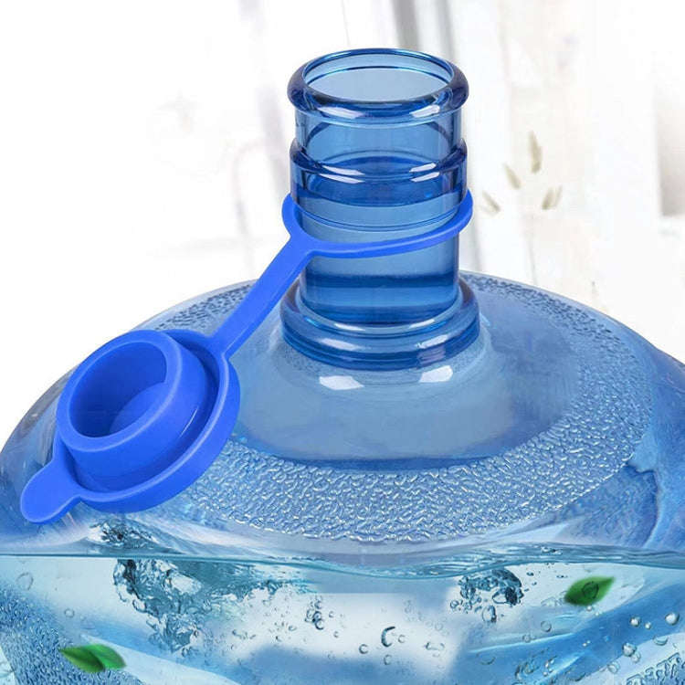 5pcs Household Bottled Water Bucket Lid Pure Water Seal Dustproof Cover(Blue)