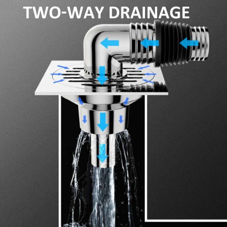 Elbow Type Washing Machine Floor Drain Joint Pipe Connector, Spec: A2
