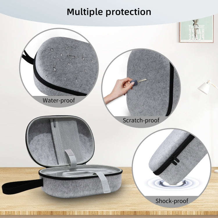 JYS-APP001 For Apple Vision Pro Headset Storage Bag VR Glasses Anti-Scrape Portable Bag, Color: G...