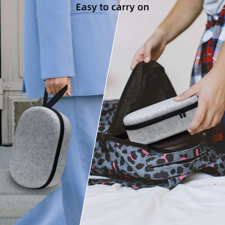 JYS-APP001 For Apple Vision Pro Headset Storage Bag VR Glasses Anti-Scrape Portable Bag, Color: G...