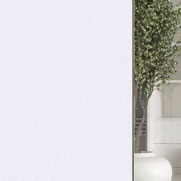 Electrostatic Frosted Anti-Peep Glass Thermal Insulation Window Film, Length: 50cm Wide/Meter(Glu...