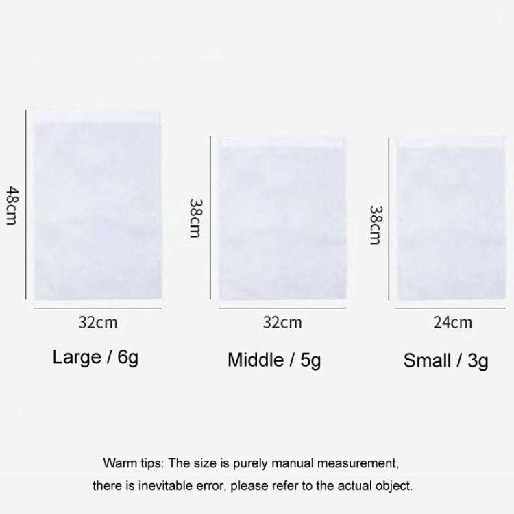 50pcs /Pack 32x38cm Middle Portable Thickened Non-Woven Anti-Yellowing And Sunscreen Shoe Bag Sho...