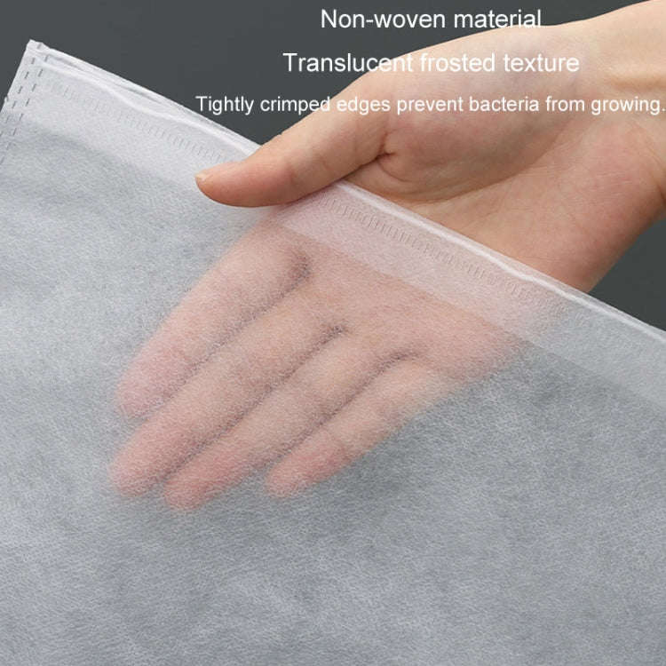 50pcs /Pack 32x38cm Middle Portable Thickened Non-Woven Anti-Yellowing And Sunscreen Shoe Bag Sho...