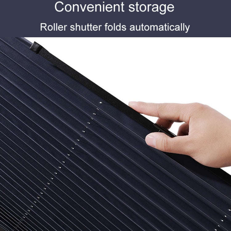 70 x 155cm Car Front Gear Auto Retractable Sunshade Household Pleated Window Covering