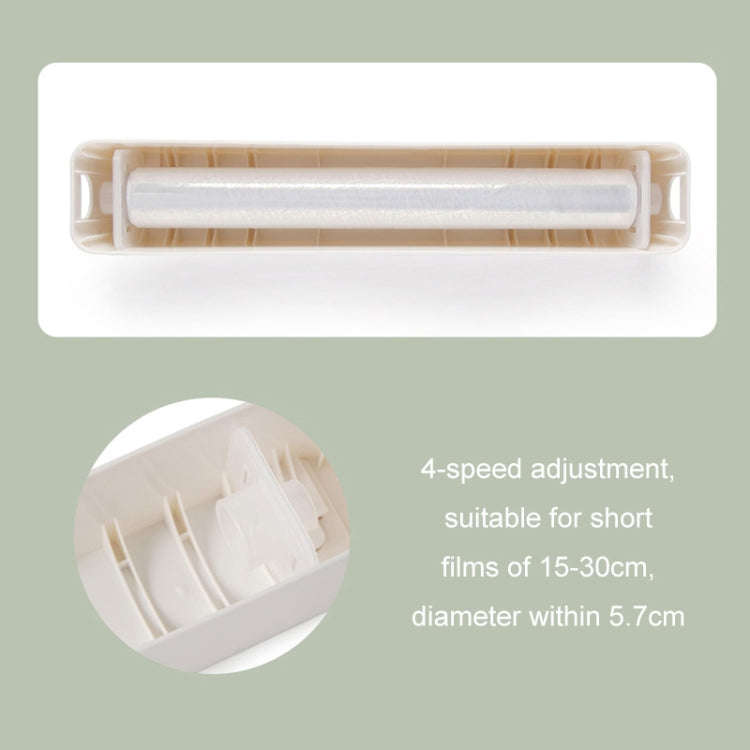 Wall-mounted Magnetic Cling Film Kitchen Paper Storage Cutter(Single Cutter)
