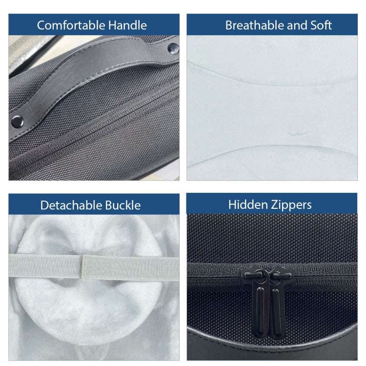 For Apple VR Vision Pro Oxford Cloth Storage Bag VR Glasses Anti-Scrape Portable Bag