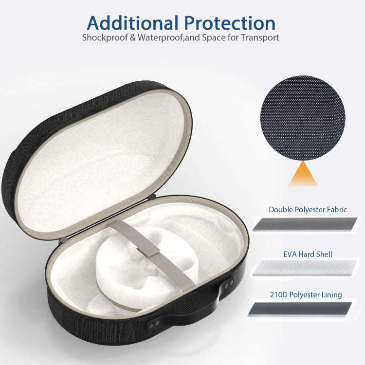 For Apple VR Vision Pro Oxford Cloth Storage Bag VR Glasses Anti-Scrape Portable Bag