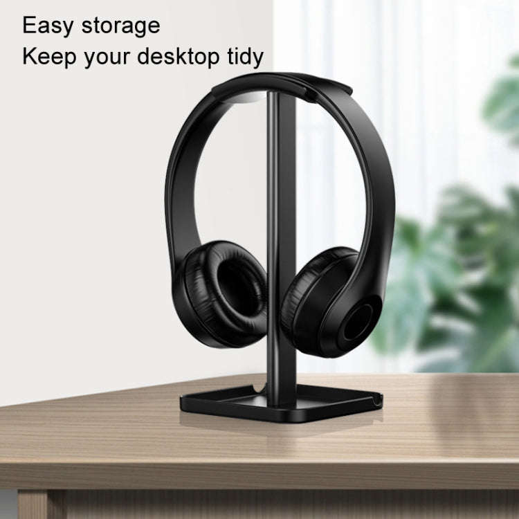 Desktop Headphone Holder Cell Phone Tablet Stand(Pink)