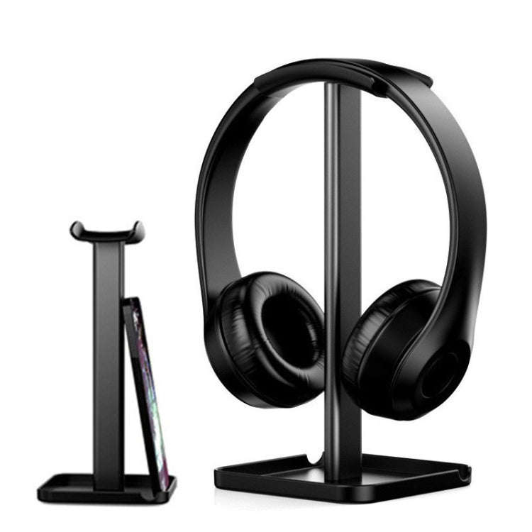 Desktop Headphone Holder Cell Phone Tablet Stand(Pink)