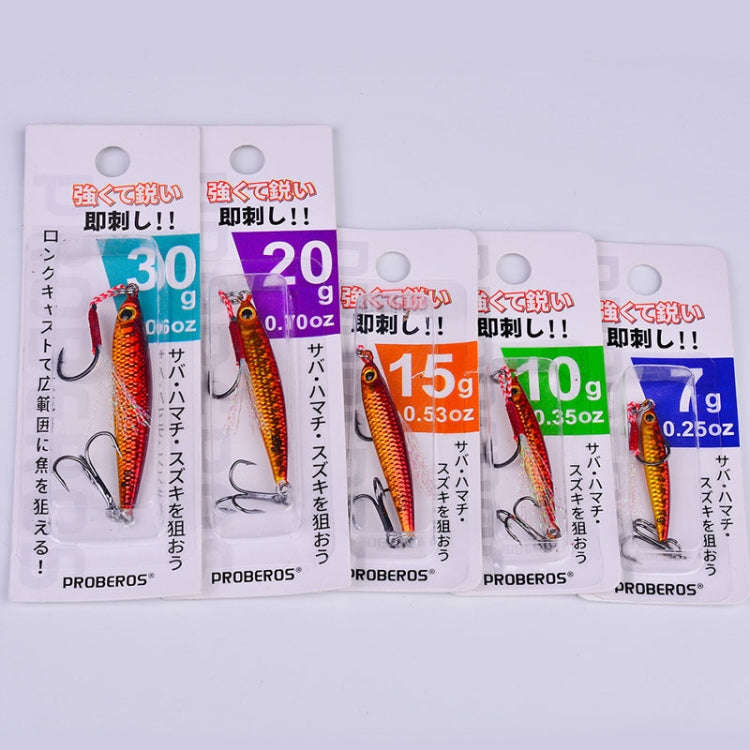 PROBEROS LF127 Long Casting Bait Small Leader Freshwater Sea Bass Fishing Warbler Spinnerbait, Si...