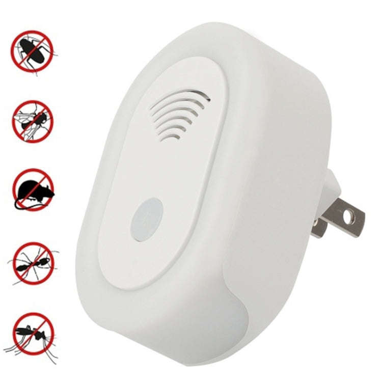 Adjustable Night Light Ultrasonic Mosquito Repeller Mini Home Electronic Mouse Repeller, Spec: EU...