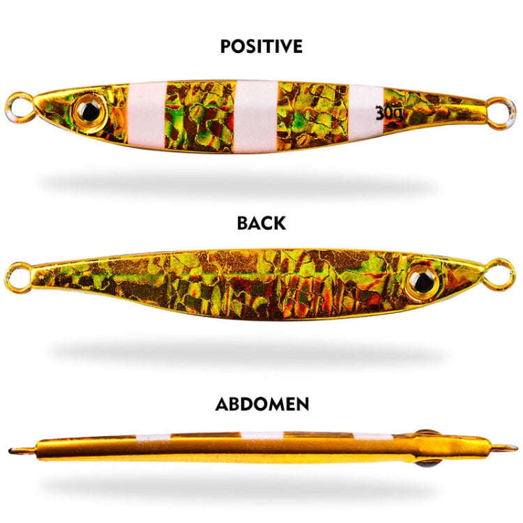 PROBEROS LF126 Long Casting Lead Fish Bait Freshwater Sea Fishing Fish Lures Sequins, Weight: 10g...