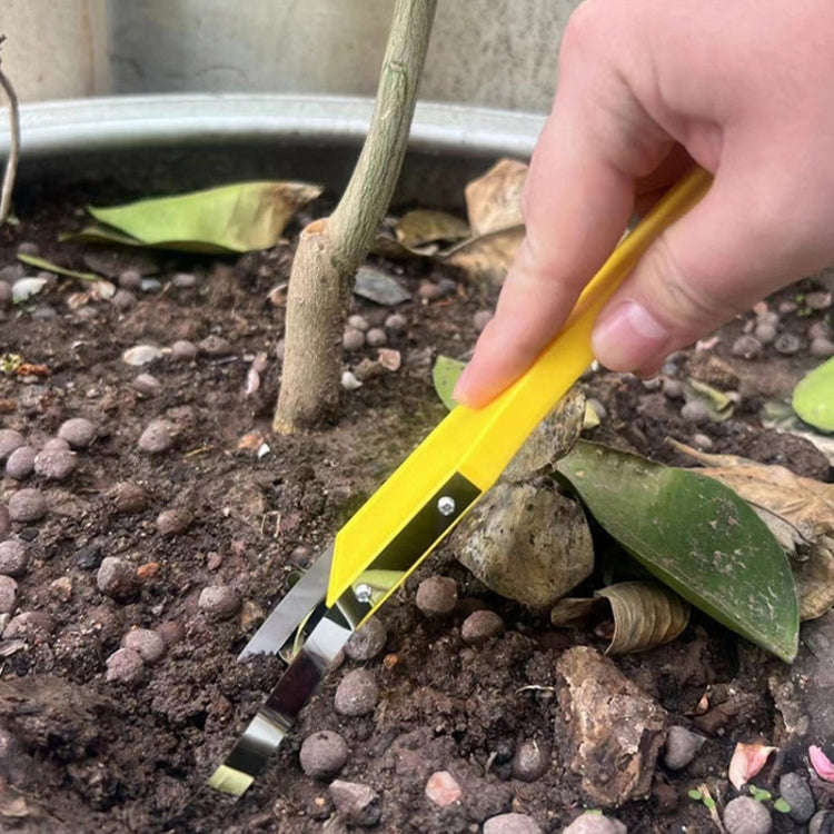 Handheld Garden Bracelet Weeder Remover Tool(Yellow)