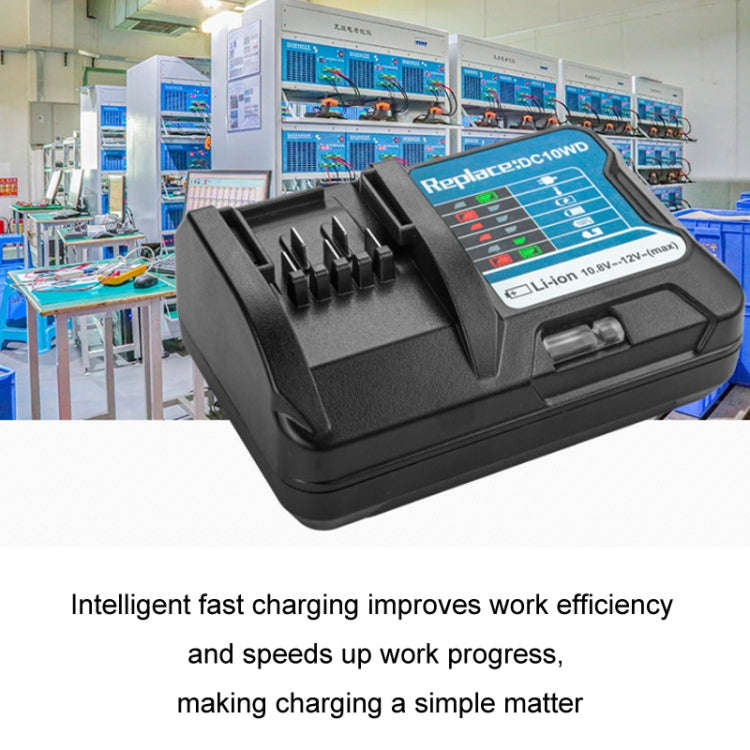 For MAKBL1013 10.8V~12V Lithium Battery Charger, Specification: UK Plug