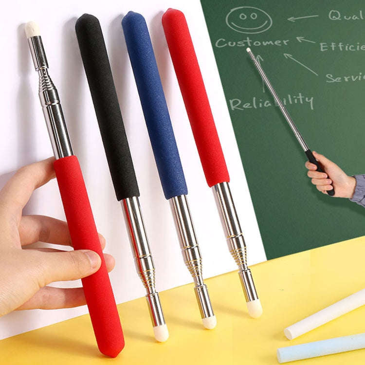 1m Teachers Telescopic Tactile Whip Pen For Classes E-Board Stylus Holder(Blue)