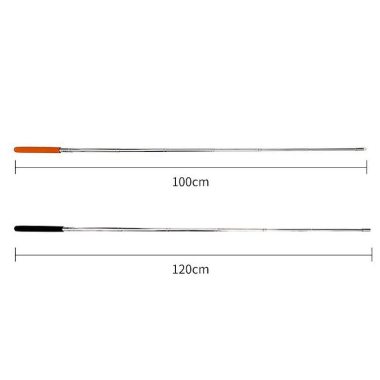 1m Teachers Telescopic Tactile Whip Pen For Classes E-Board Stylus Holder(Blue)