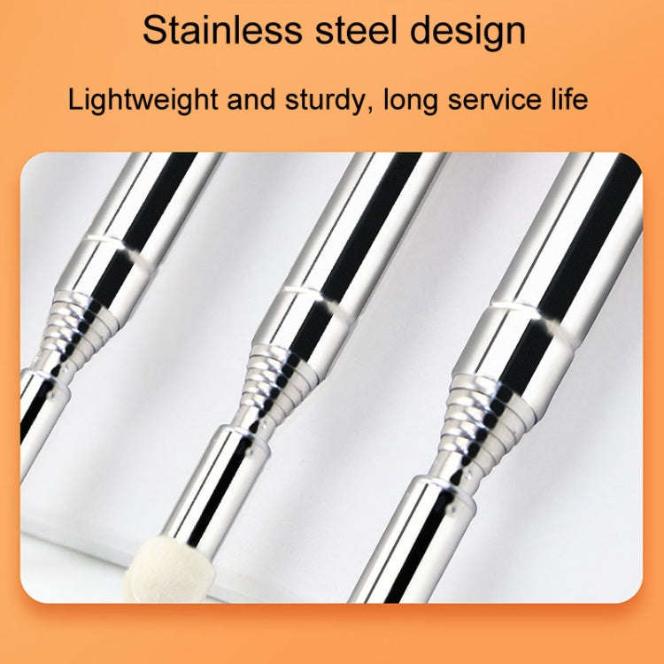 1m Teachers Telescopic Tactile Whip Pen For Classes E-Board Stylus Holder(Red)
