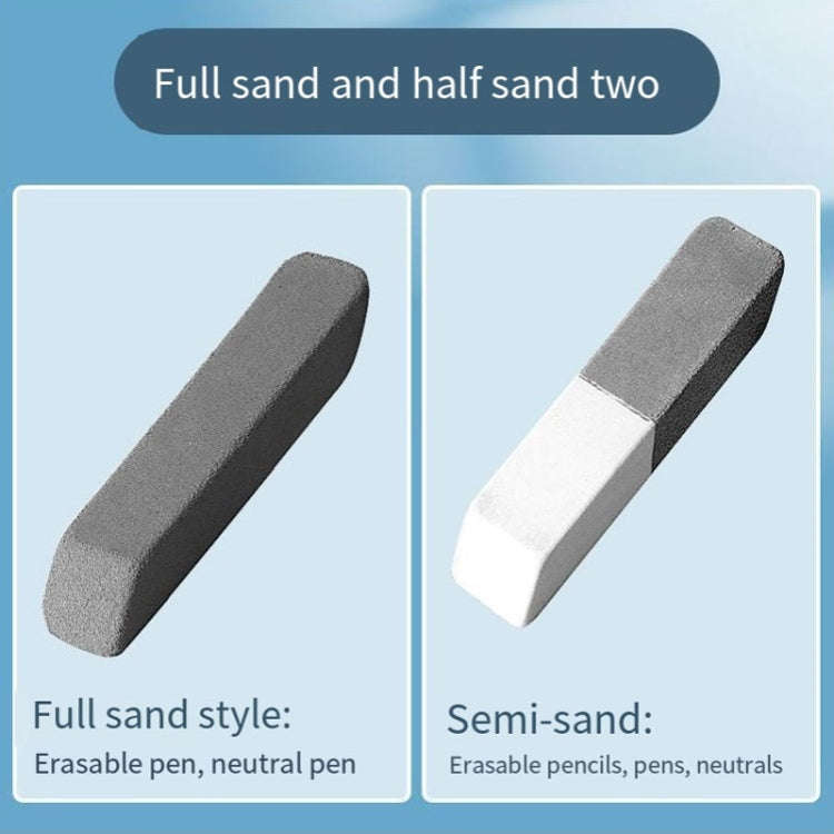 Deli 71115 Semi-frosted Pen Eraser Erasable Pencil Neutralizer Pen